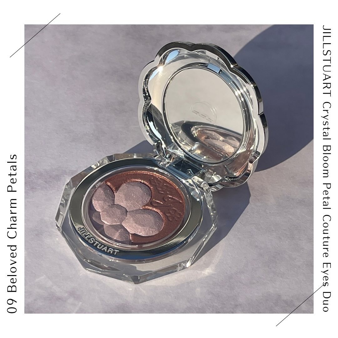 ジルスチュアート クリスタルブルーム ペタルクチュールアイズ デュオ/JILL STUART/アイシャドウパレットを使ったクチコミ（2枚目）