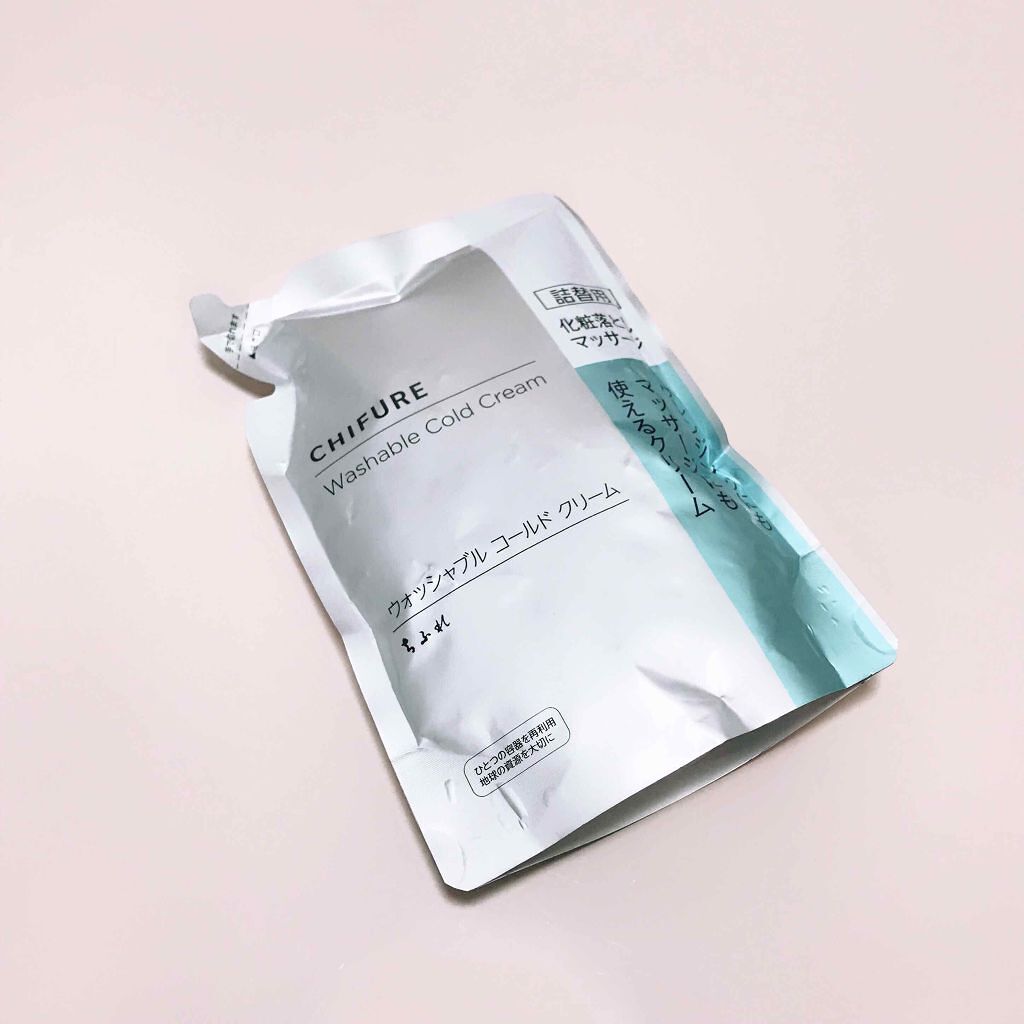 ウォッシャブル コールド クリーム/ちふれ/クレンジングクリームを使ったクチコミ(1枚目)