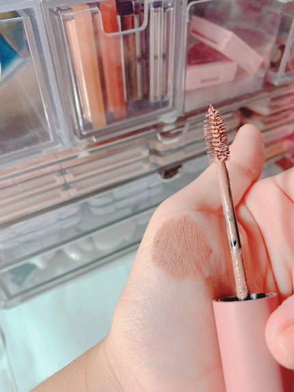 ハンオールブロウカラ/rom&nd/眉マスカラを使ったクチコミ(2枚目)