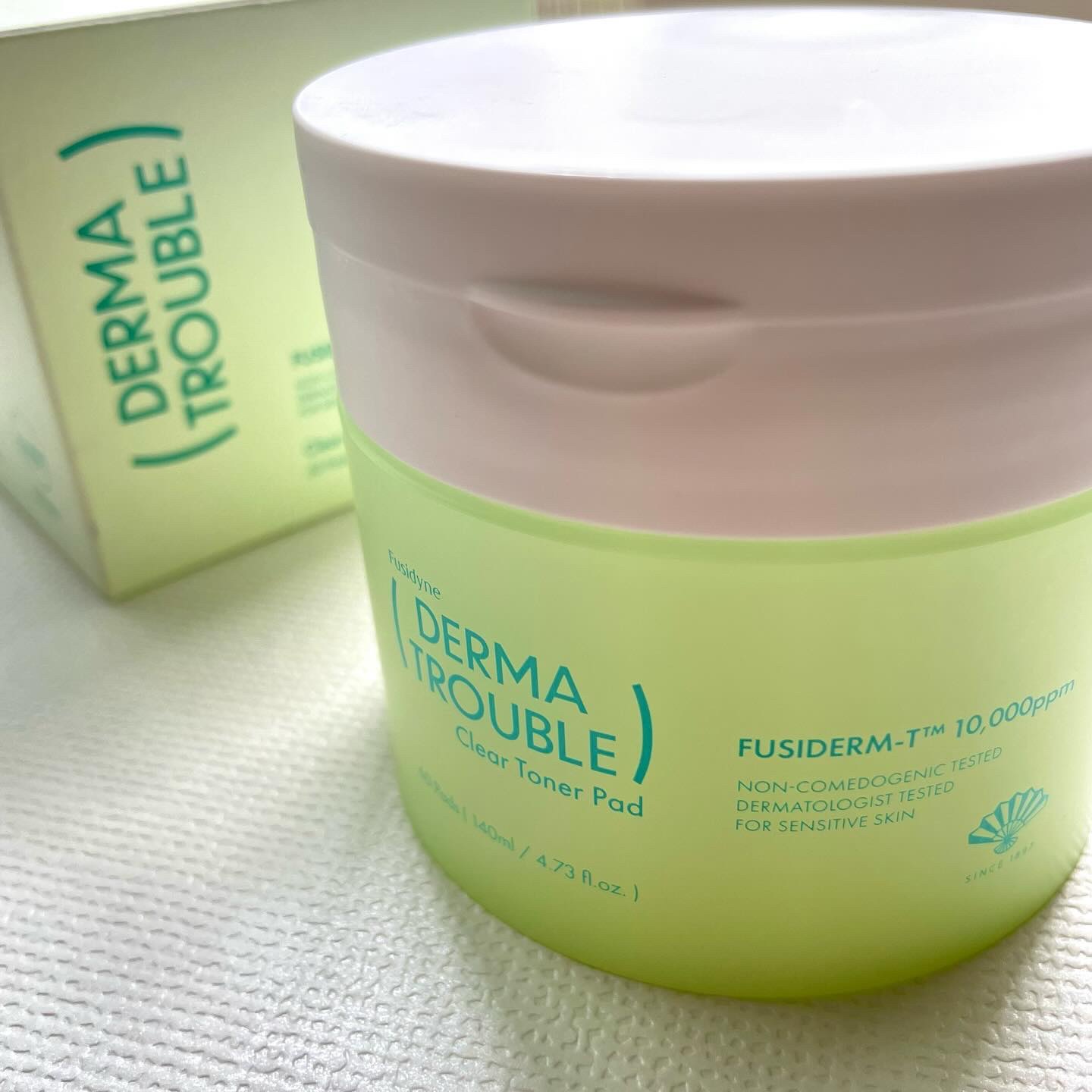 ダーマトラブル クリアトナーパッド/フシダイン/トナーパッドを使ったクチコミ（2枚目）
