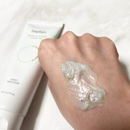 緑豆弱酸性クレンジング/beplain/クレンジングクリームを使ったクチコミ(3枚目)