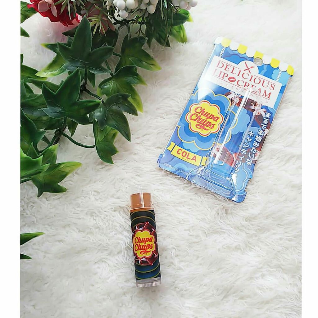 デリシャスリップクリーム Chupa Chups（チュッパチャプス）/デリシャスリップクリーム/リップクリームを使ったクチコミ（1枚目）