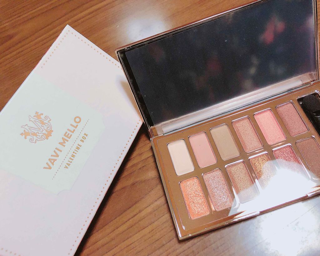 バレンタインボックス/VAVI MELLO/アイシャドウパレットを使ったクチコミ（1枚目）