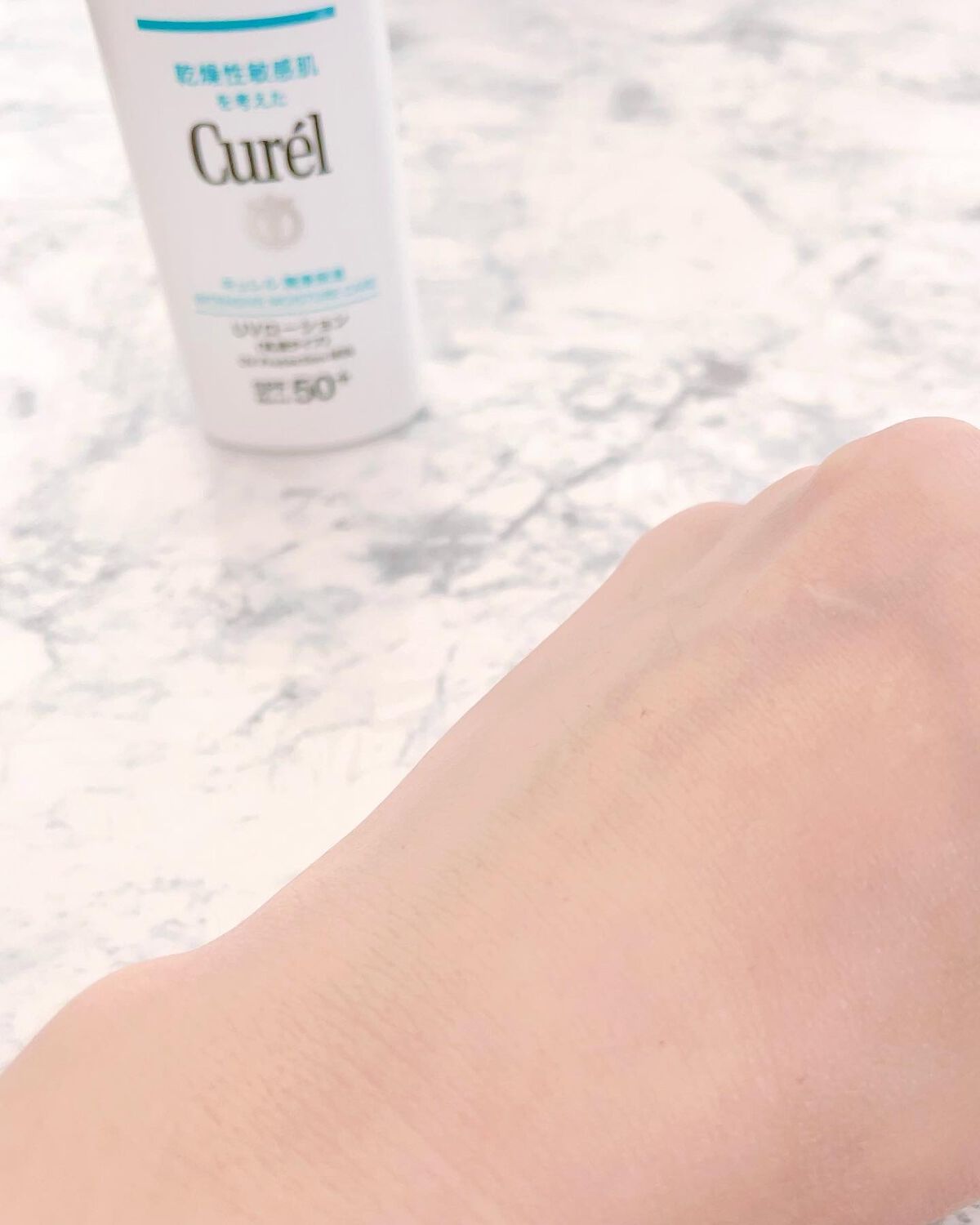 潤浸保湿 UVローション/キュレル/日焼け止めローションを使ったクチコミ(5枚目)