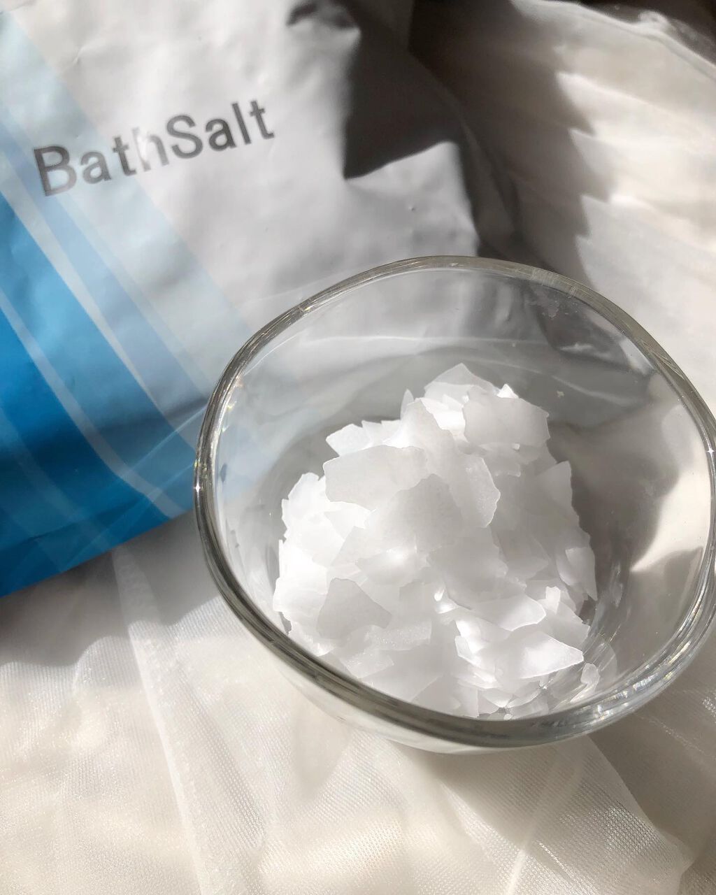 Epsom Salt (エプソムソルト) 国産(岡山県産)/EARTH CONSCIOUS (アースコンシャス)/無機塩系入浴剤を使ったクチコミ（2枚目）