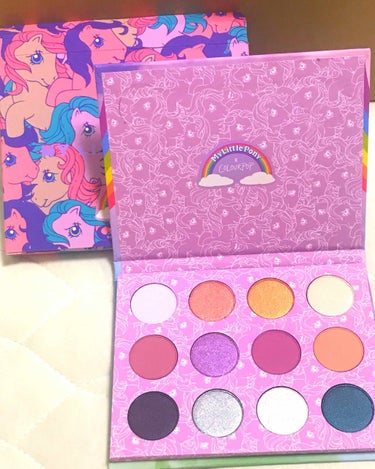 My Little Pony eyeshadow palette/ColourPop/パウダーアイシャドウを使ったクチコミ（1枚目）