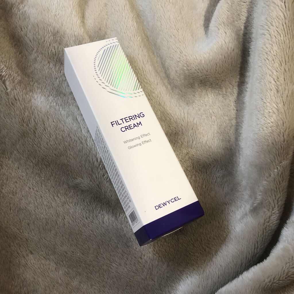 フィルタリングクリーム/DEWYCEL/日焼け止めクリームを使ったクチコミ（1枚目）