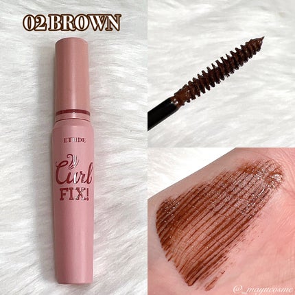 ラッシュパーム カールフィックスマスカラ/ETUDE/マスカラを使ったクチコミ(8枚目)