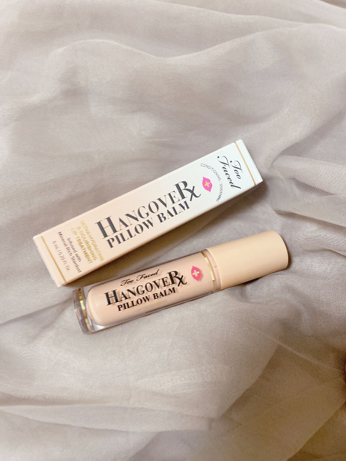 ～トゥー フェイスド ハングオーバー～ ピロー バーム リップ トリートメント/Too Faced/リップ美容液を使ったクチコミ（1枚目）