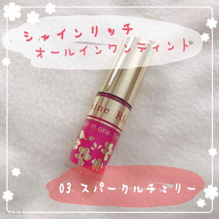 オールインワンティント/シャインリッチ/リップティントを使ったクチコミ(1枚目)