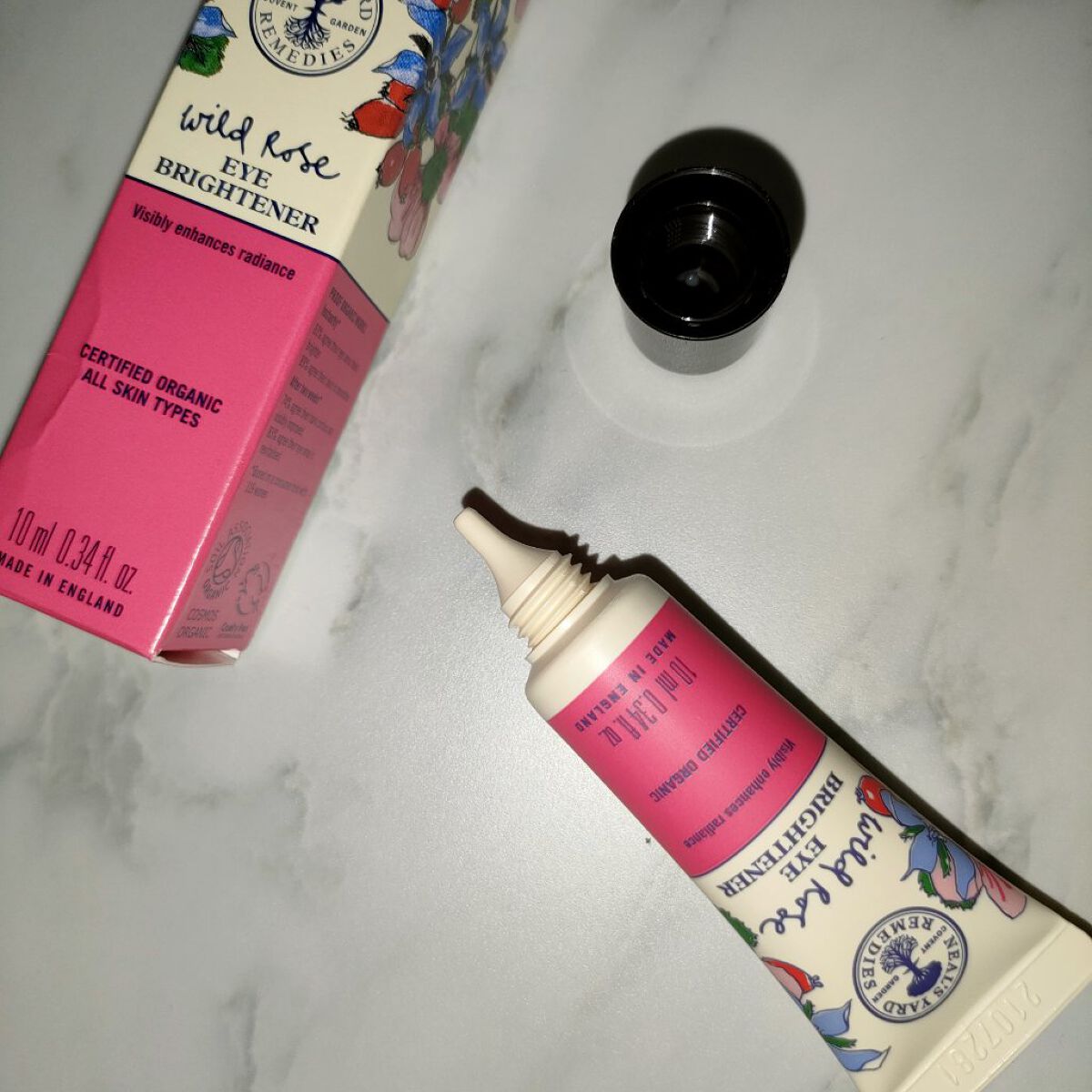 ワイルドローズアイブライトナー/ニールズヤード レメディーズ/アイケア・アイクリームを使ったクチコミ（2枚目）