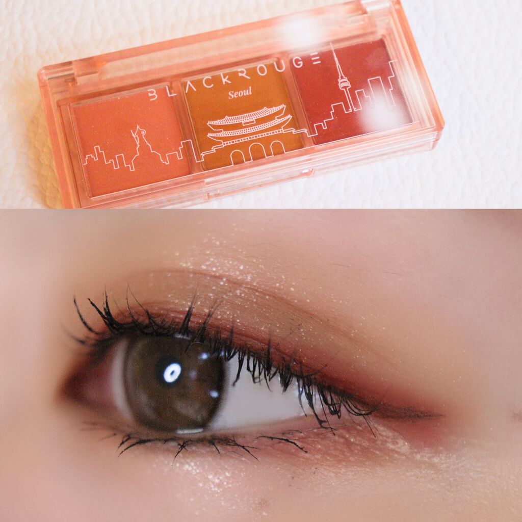 トリプルレイヤーアイパレット/BLACK ROUGE/アイシャドウパレットを使ったクチコミ（2枚目）