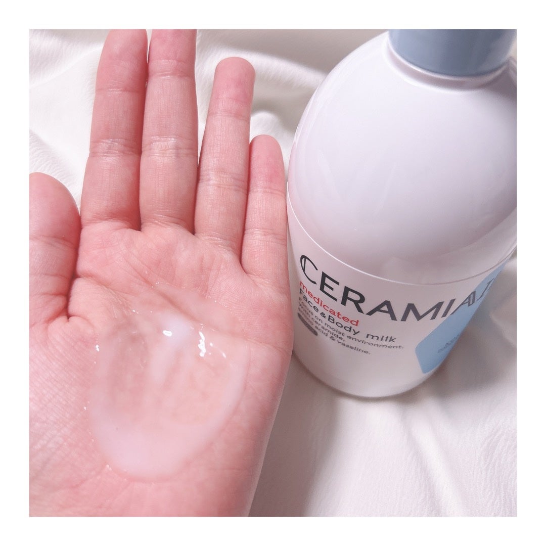 セラミエイド 薬用スキンミルク/セラミエイド/ボディミルクを使ったクチコミ(5枚目)