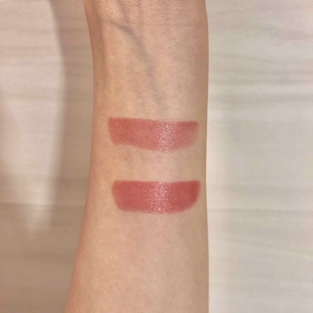 なめらか質感ひと塗りルージュ/AUBE/口紅を使ったクチコミ（2枚目）