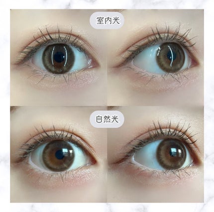 ワンアンドオンリークリスティン/Hapa kristin/カラーコンタクトレンズを使ったクチコミ(3枚目)