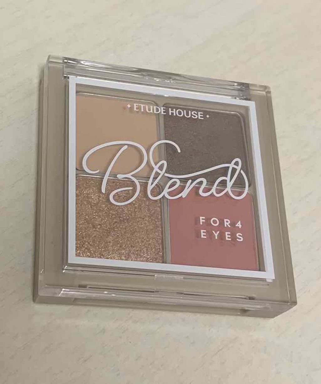 ブレンド フォー アイズ/ETUDE/アイシャドウパレットを使ったクチコミ(1枚目)