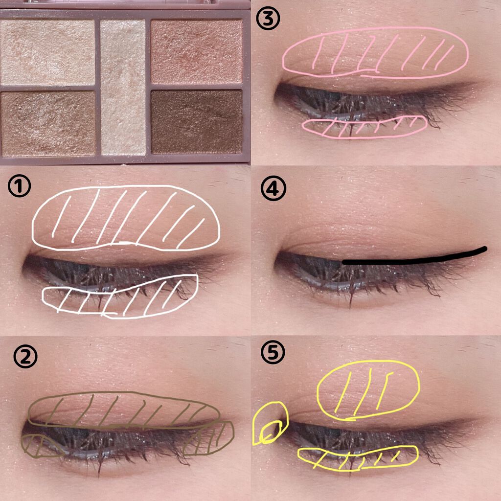 パーフェクトスタイリストアイズ/キャンメイク/アイシャドウパレットを使ったクチコミ(2枚目)