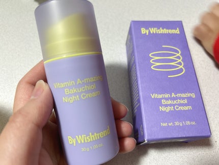 ビタミンA-mazingバクチオールナイトクリーム/By Wishtrend/フェイスクリームを使ったクチコミ(5枚目)