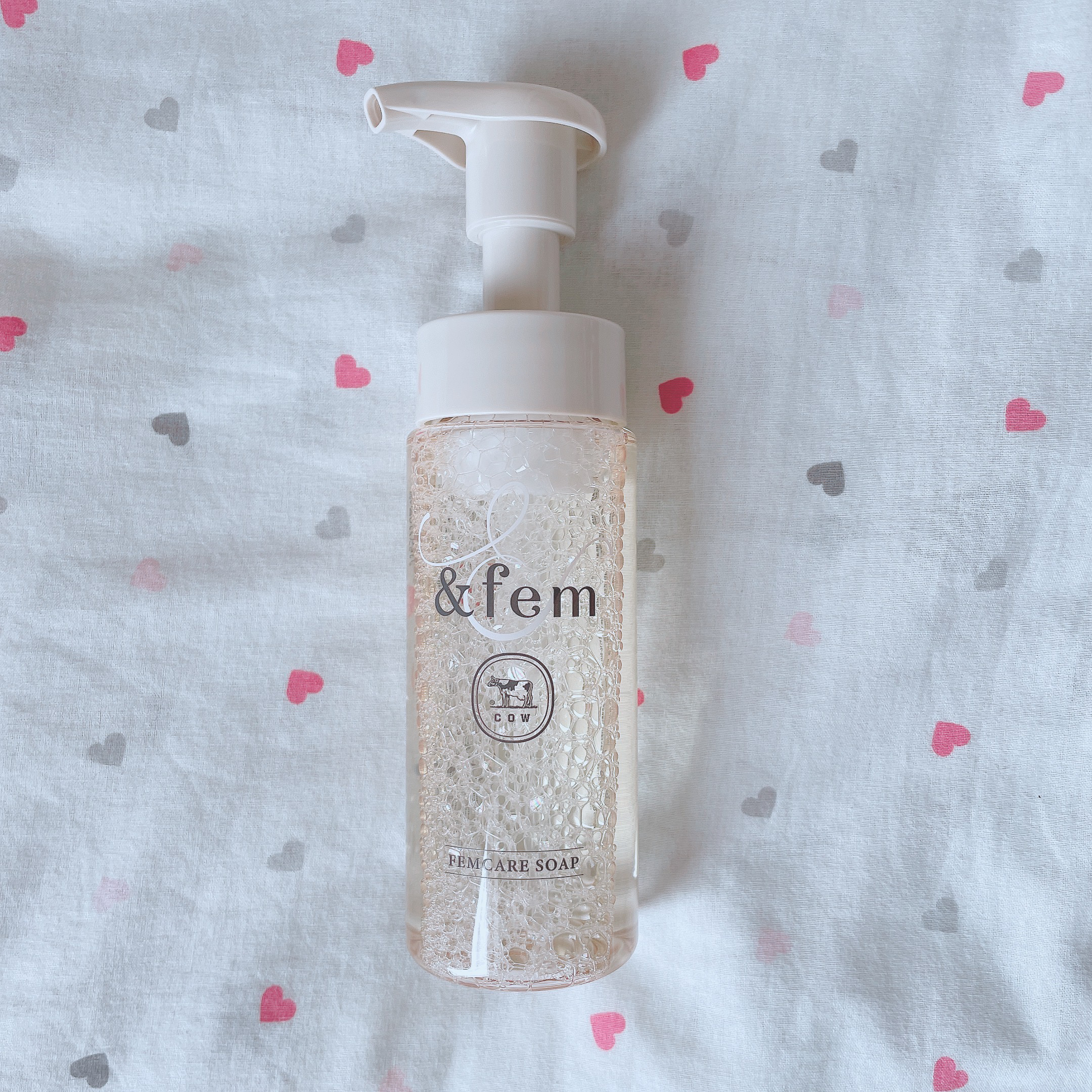 アンドフェム フェムケア泡ソープ/＆fem/デリケートゾーンケアを使ったクチコミ（1枚目）