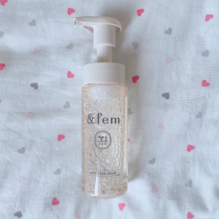 アンドフェム フェムケア泡ソープ/&fem/デリケートゾーンケアを使ったクチコミ(1枚目)