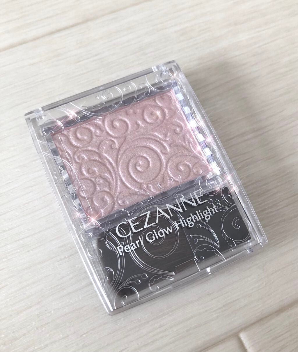 パールグロウハイライト/CEZANNE/パウダーハイライトを使ったクチコミ(1枚目)