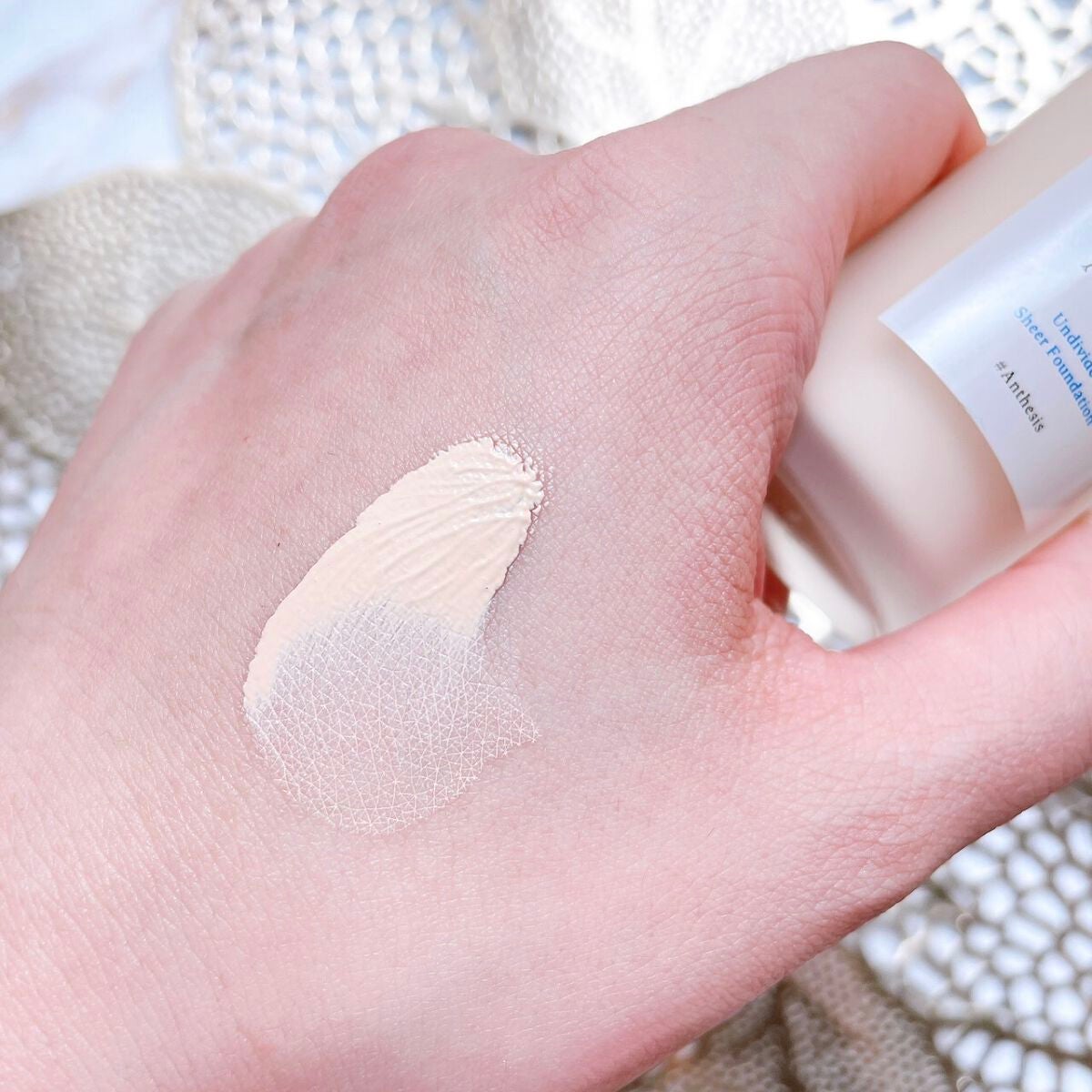 アンディヴァイデッド シアーファンデーション/アーレス/リキッドファンデーションを使ったクチコミ(5枚目)