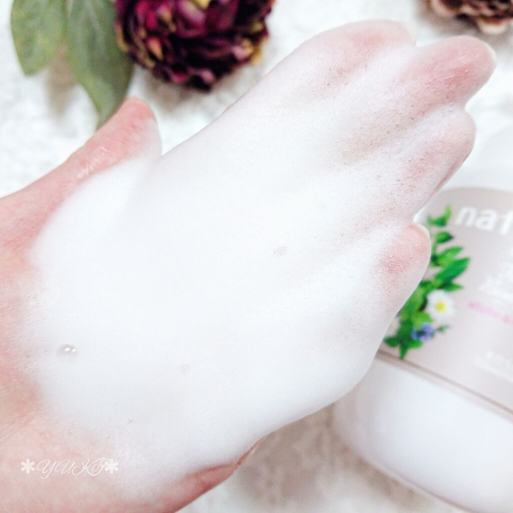 ホワイト 泡ボディウォッシュ リッチモイスト/natu savon select/ボディソープを使ったクチコミ(3枚目)