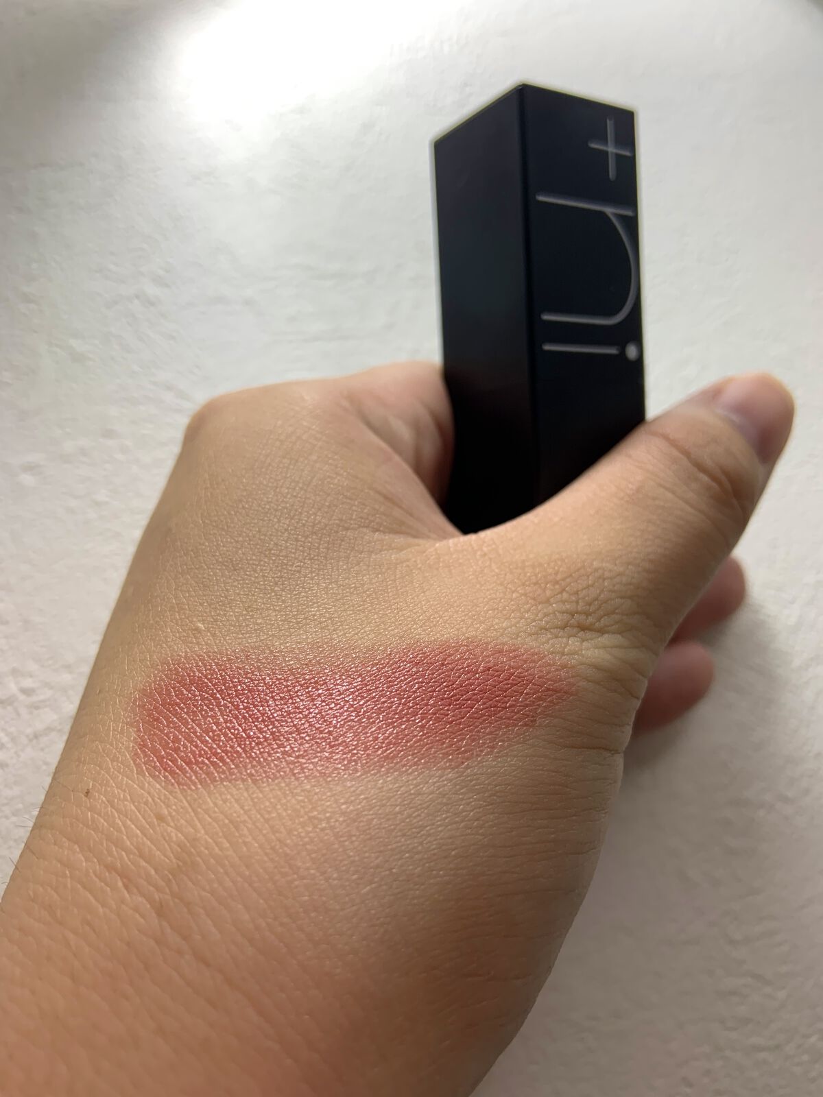 シアーバームティント #02 アスチルベ/＋ni/リップティントを使ったクチコミ（2枚目）