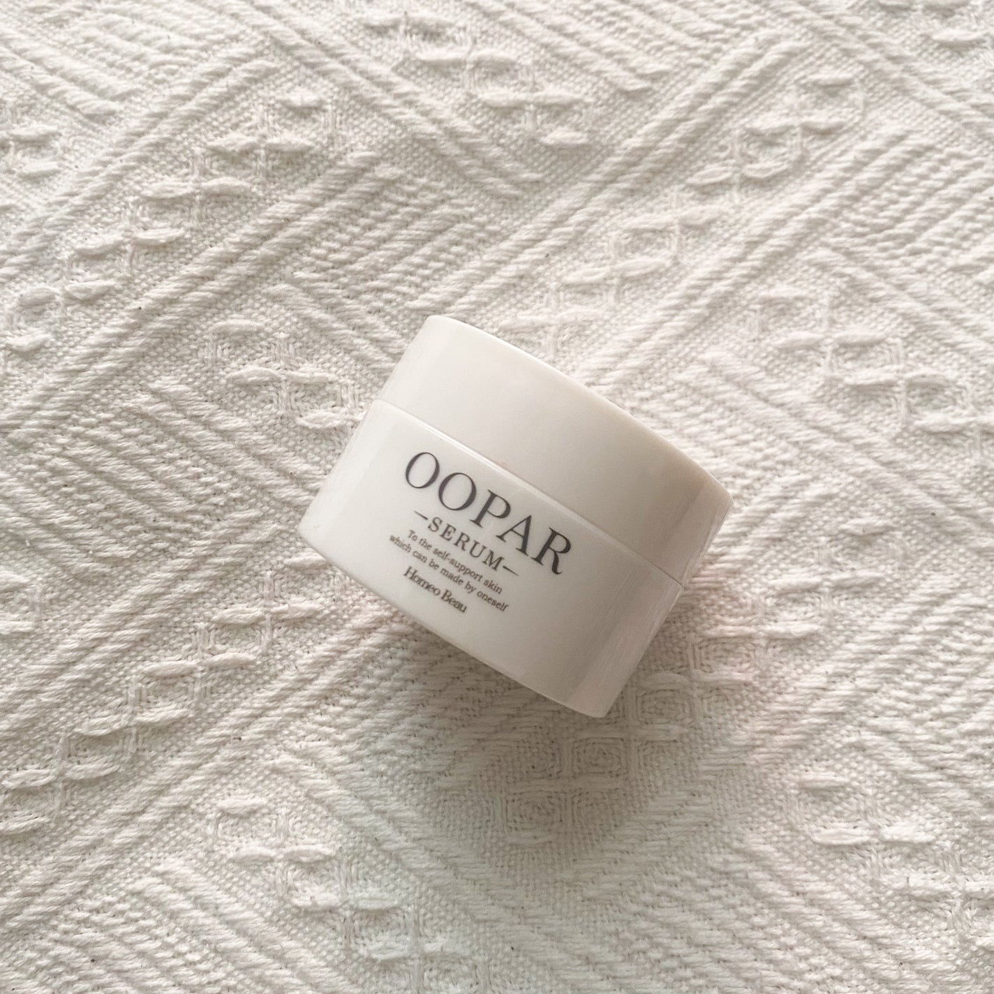 オーパーセラム/Homeo Beau/フェイスクリームを使ったクチコミ(1枚目)