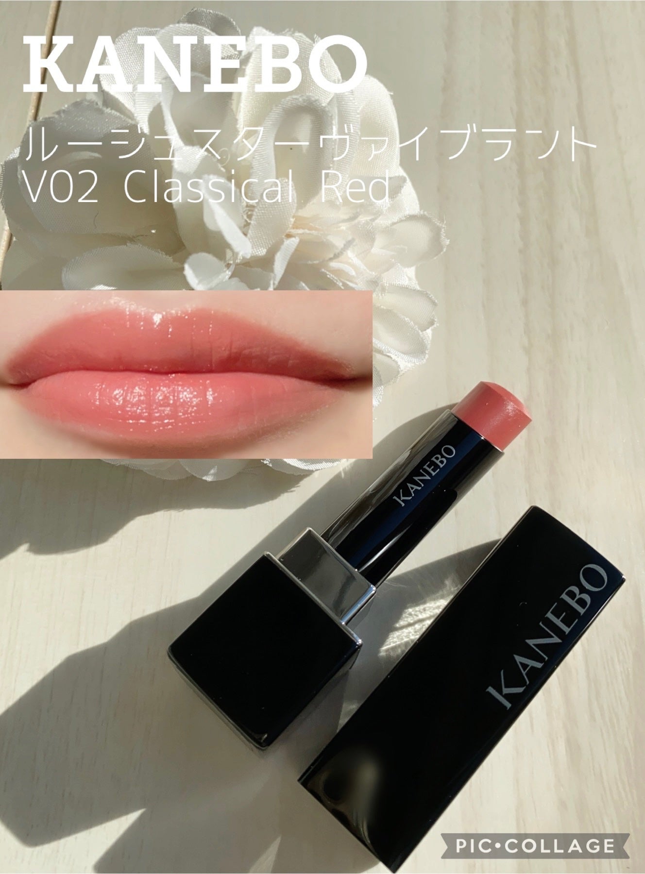 ルージュスターヴァイブラント/KANEBO/口紅を使ったクチコミ(1枚目)