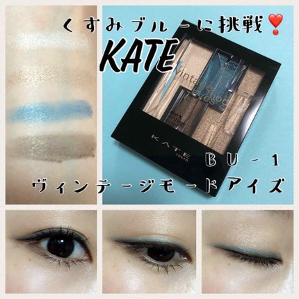 ヴィンテージモードアイズ/KATE/アイシャドウパレットを使ったクチコミ(1枚目)