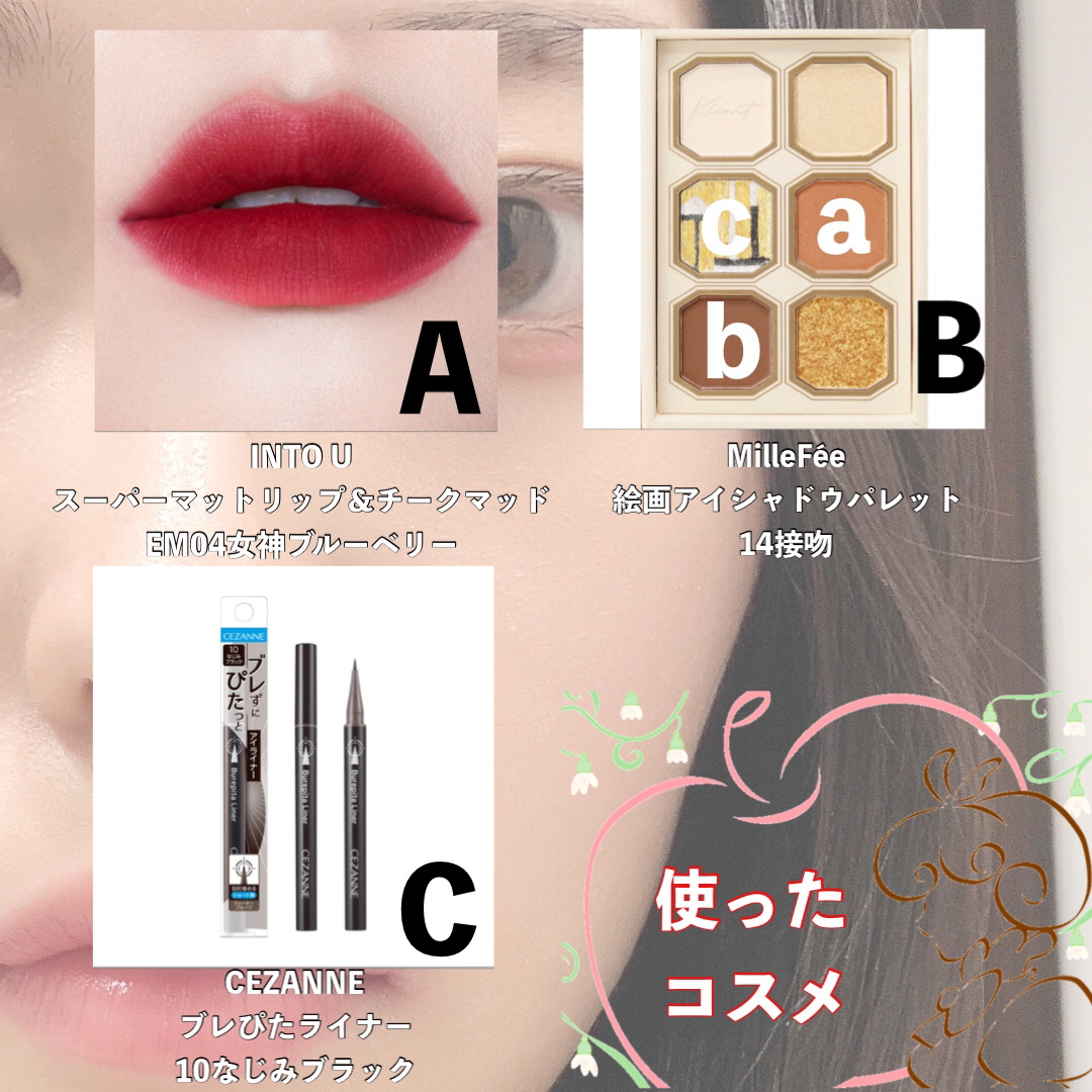 絵画アイシャドウパレット 14 接吻/MilleFée/アイシャドウパレットを使ったクチコミ（2枚目）