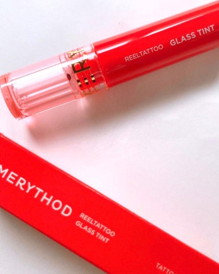 リールタトゥーグラスティント /MERYTHOD/リップティントを使ったクチコミ(5枚目)