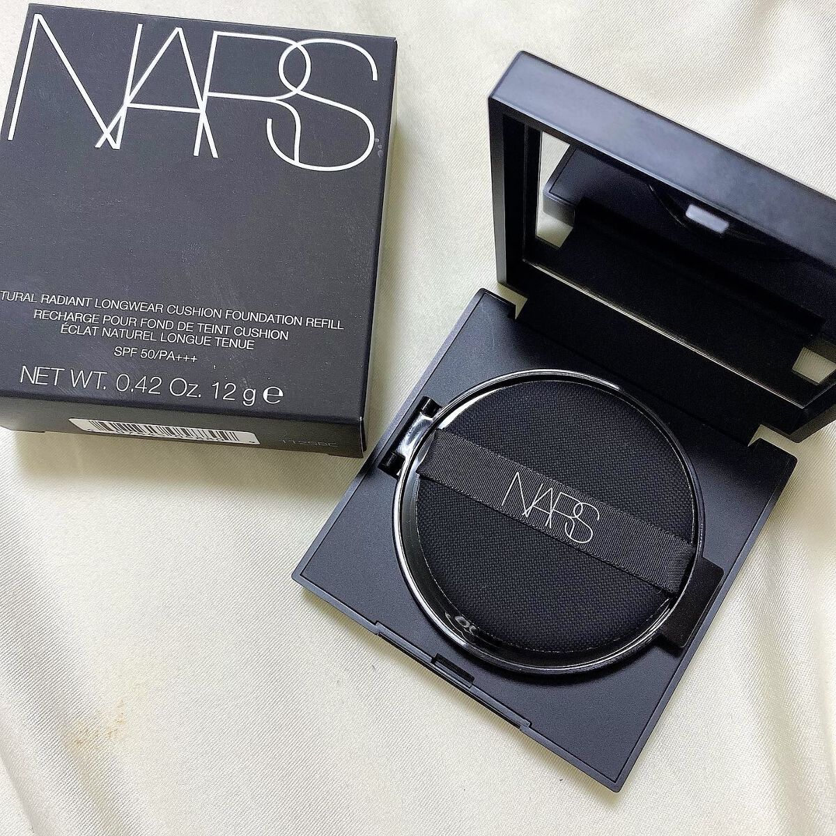 ナチュラルラディアント ロングウェア クッションファンデーション/NARS/クッションファンデーションを使ったクチコミ（3枚目）
