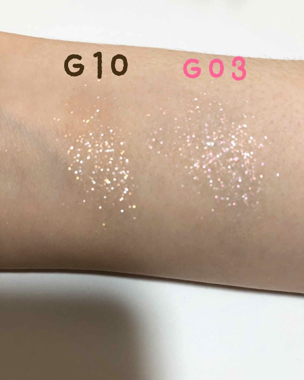 プロ シングル シャドウ G03  PIN LIGHT/CLIO/単色アイシャドウを使ったクチコミ（2枚目）