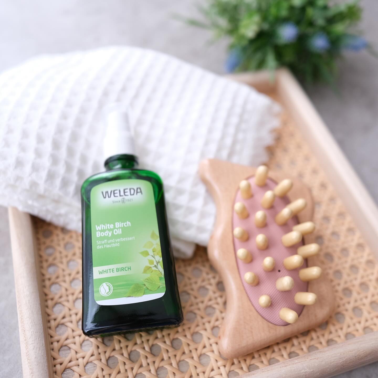 ホワイトバーチ ボディケア ルーティン/WELEDA/その他キットセットを使ったクチコミ（3枚目）