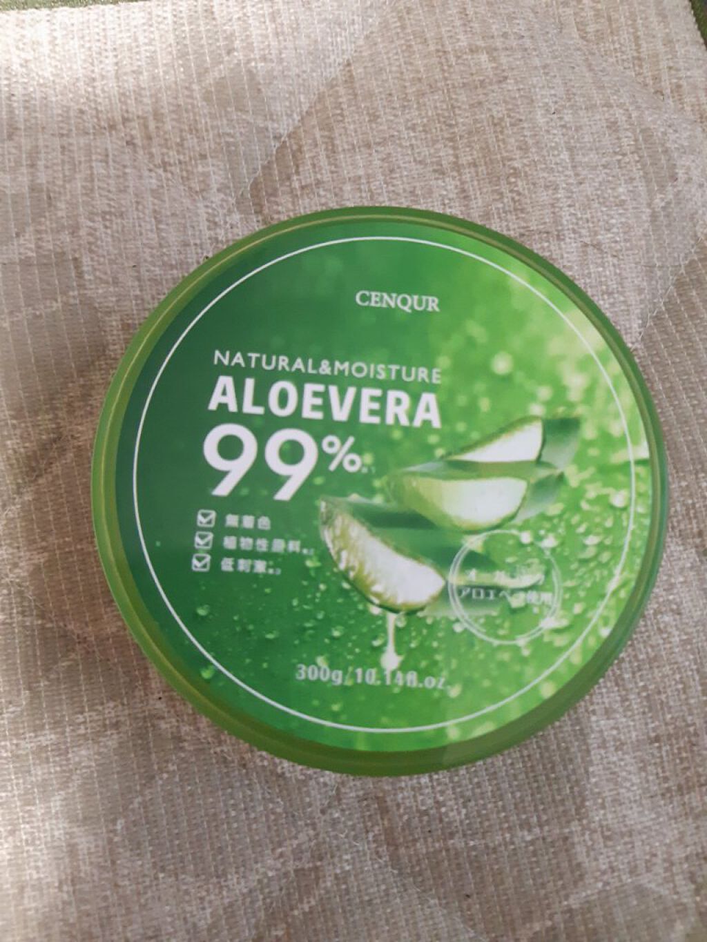 モイスチャーゲルアロエALN/CENQUR/その他スキンケアを使ったクチコミ（1枚目）