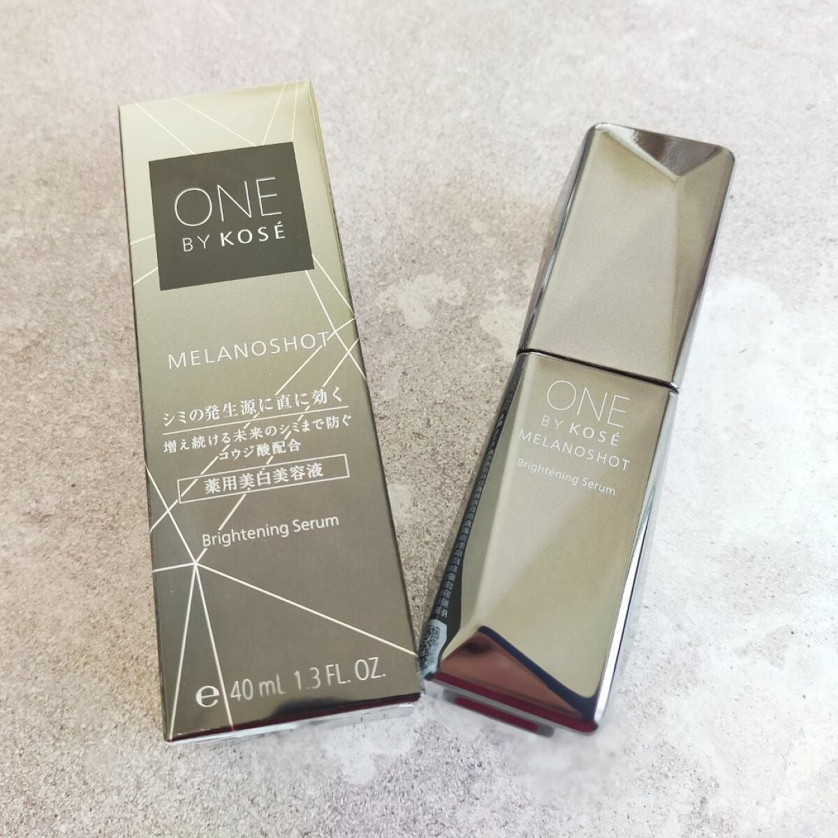 メラノショット W/ONE BY KOSE/美容液を使ったクチコミ(1枚目)