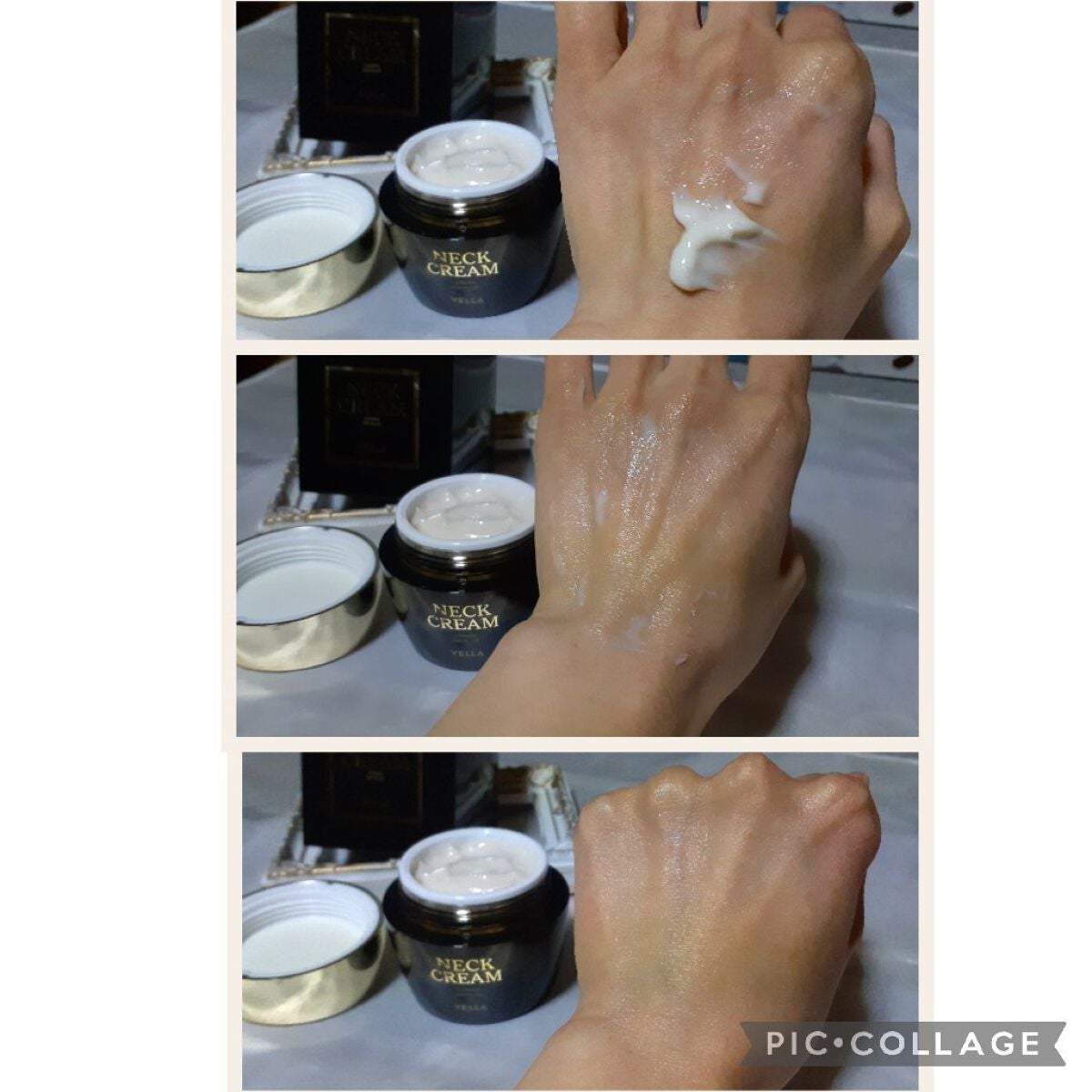 ベラ アルティメットエージ ネッククリーム/VELLA/フェイスクリームを使ったクチコミ(3枚目)