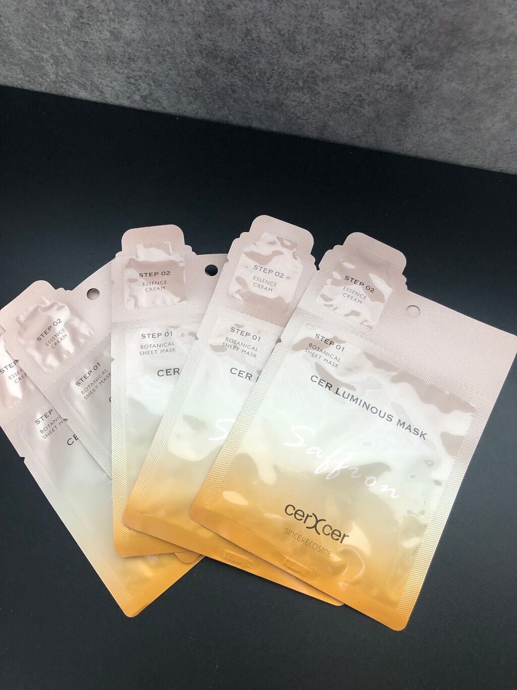 ルミナスマスク (ケアクリーム付き) /cerXcer/シートマスク・パックを使ったクチコミ(2枚目)