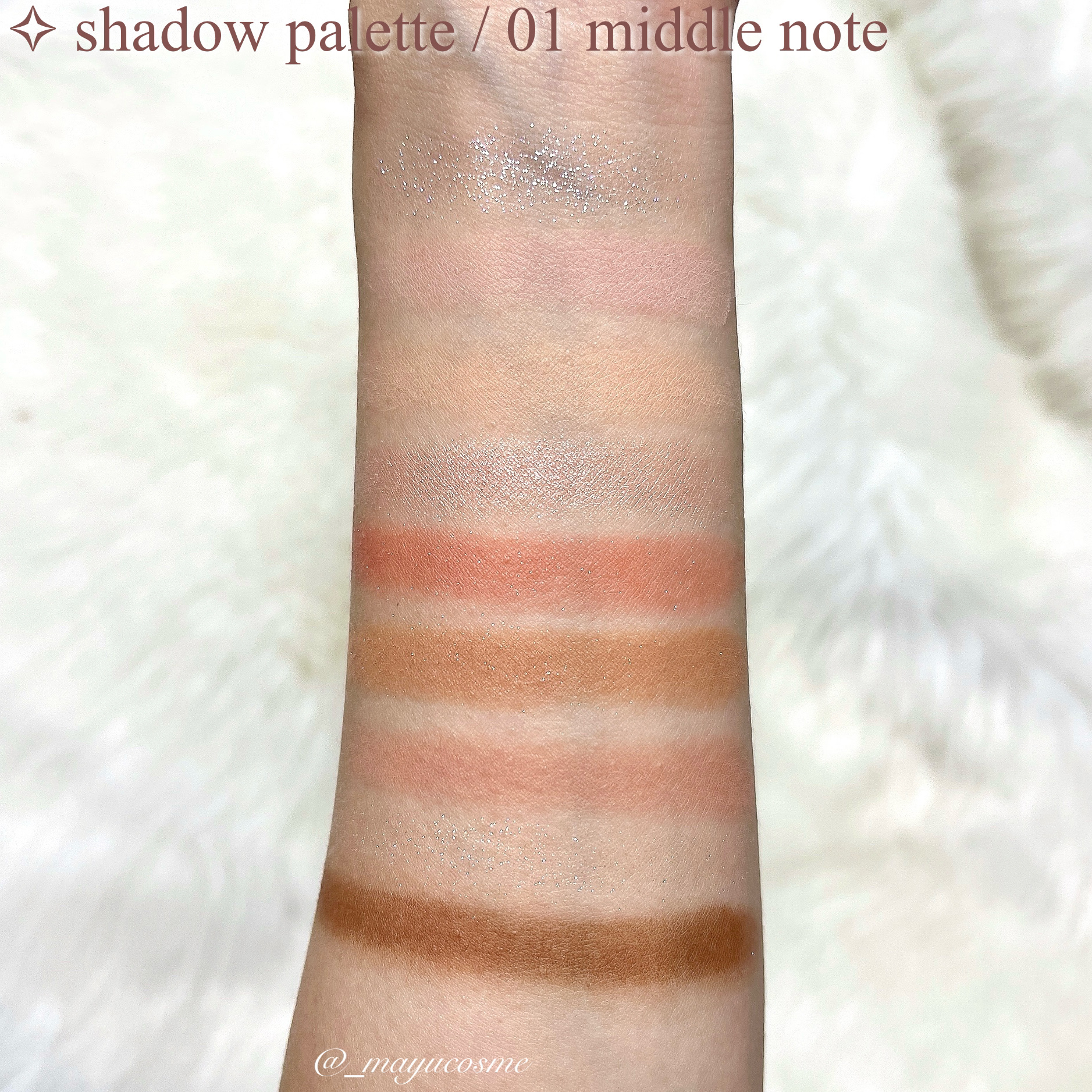 シャドウパレット/and:ar/アイシャドウパレットを使ったクチコミ（3枚目）