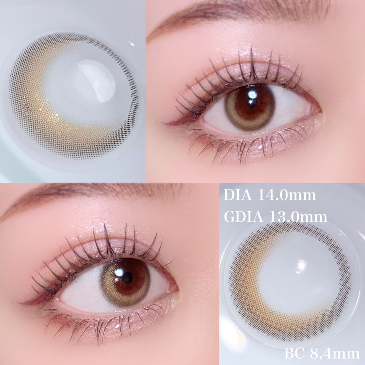 ヌンムルブラウン/LENSME/カラーコンタクトレンズを使ったクチコミ（2枚目）