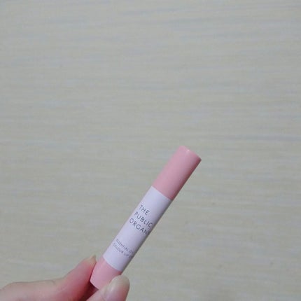 ザ パブリック オーガニック 精油カラーリップスティック/THE PUBLIC ORGANIC/リップクリームを使ったクチコミ(3枚目)