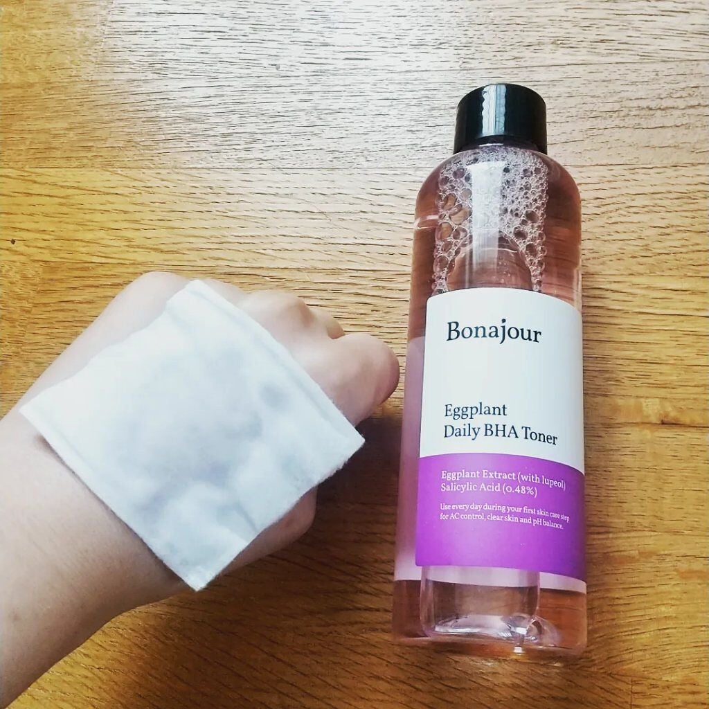 yu on LIPS 「今回は日本新商品のナスBHAトナーを試させていただきました🥰ナ..」(2枚目)