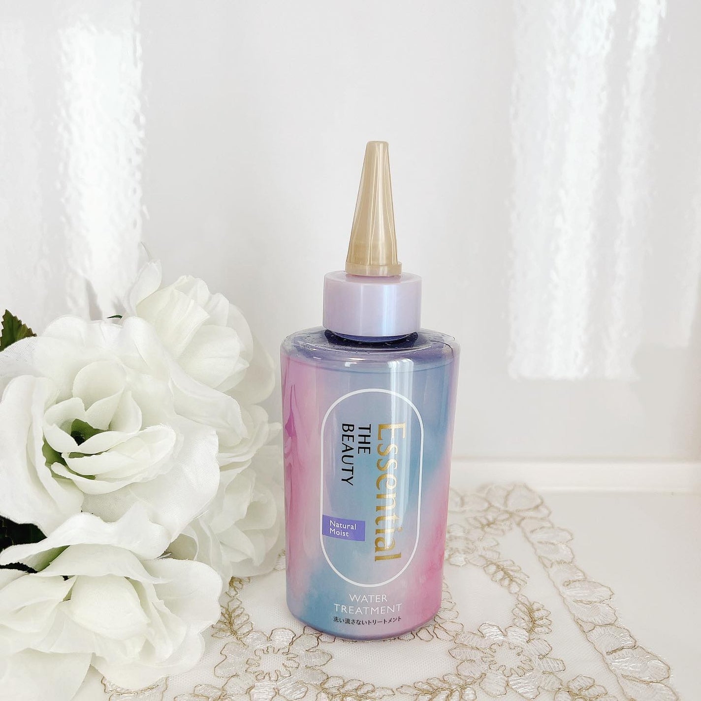 エッセンシャル プレミアム ウォータートリートメント ナチュラルモイスト/エッセンシャル/アウトバストリートメントを使ったクチコミ(3枚目)