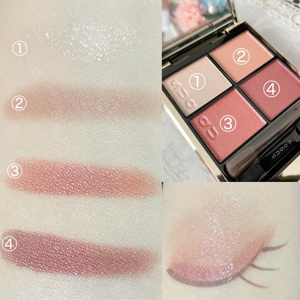 シグニチャー カラー アイズ/SUQQU/アイシャドウパレットを使ったクチコミ(2枚目)