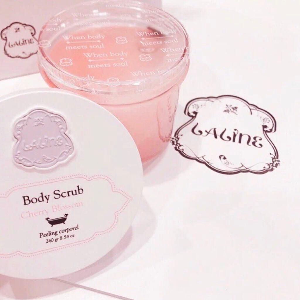 ボディスクラブ チェリーブロッサム/Laline/ボディスクラブを使ったクチコミ(1枚目)