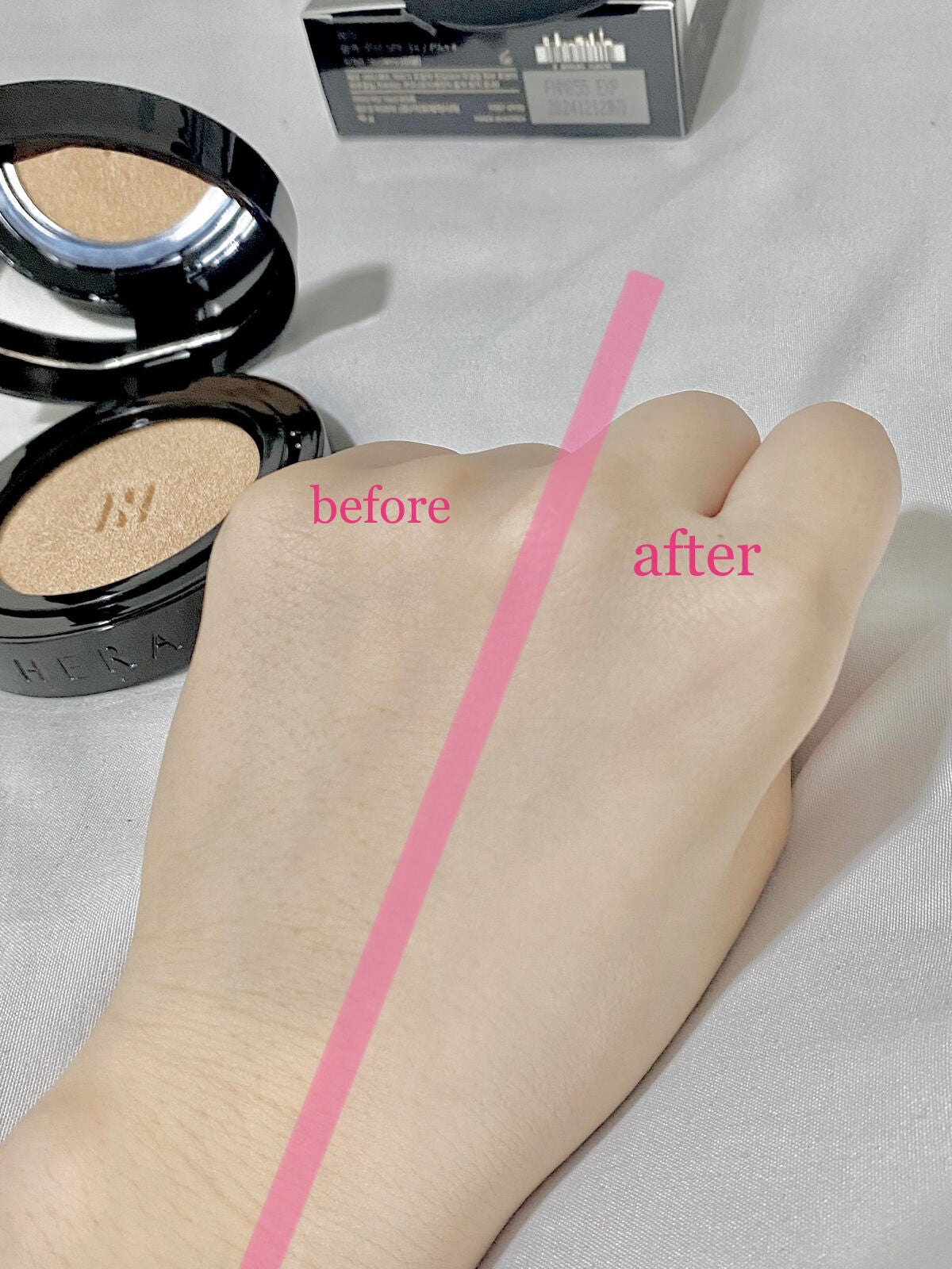ブラック クッション/HERA/クッションファンデーションを使ったクチコミ(1枚目)