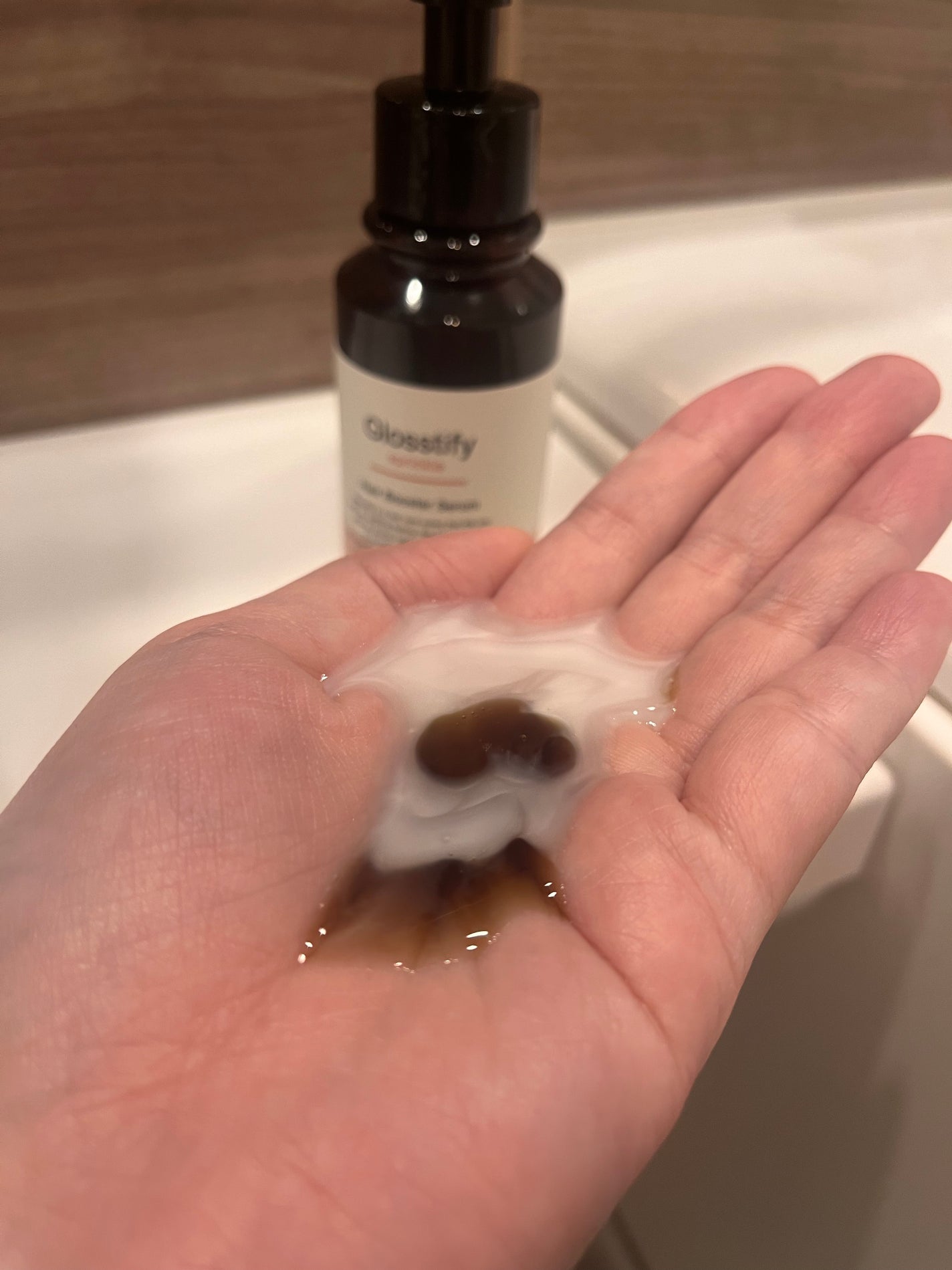 Sprinkle/Glosstify/洗い流すヘアトリートメントを使ったクチコミ(3枚目)