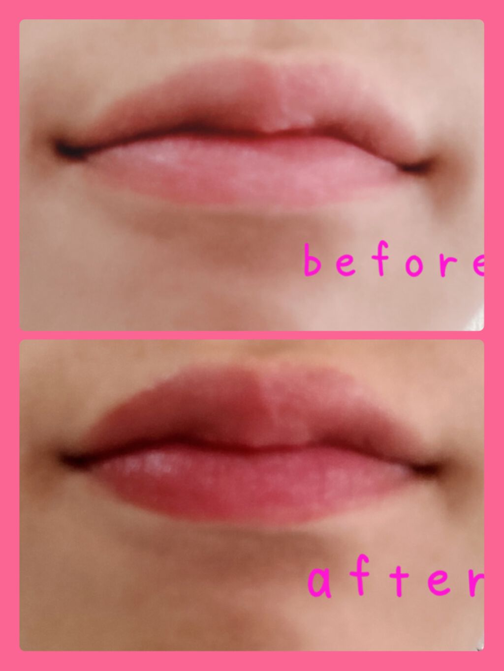 ジューシーラスティングティント/rom&nd/リップティントを使ったクチコミ（3枚目）